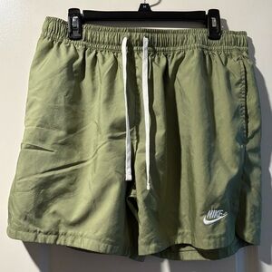 Nike Green Athletic Shorts